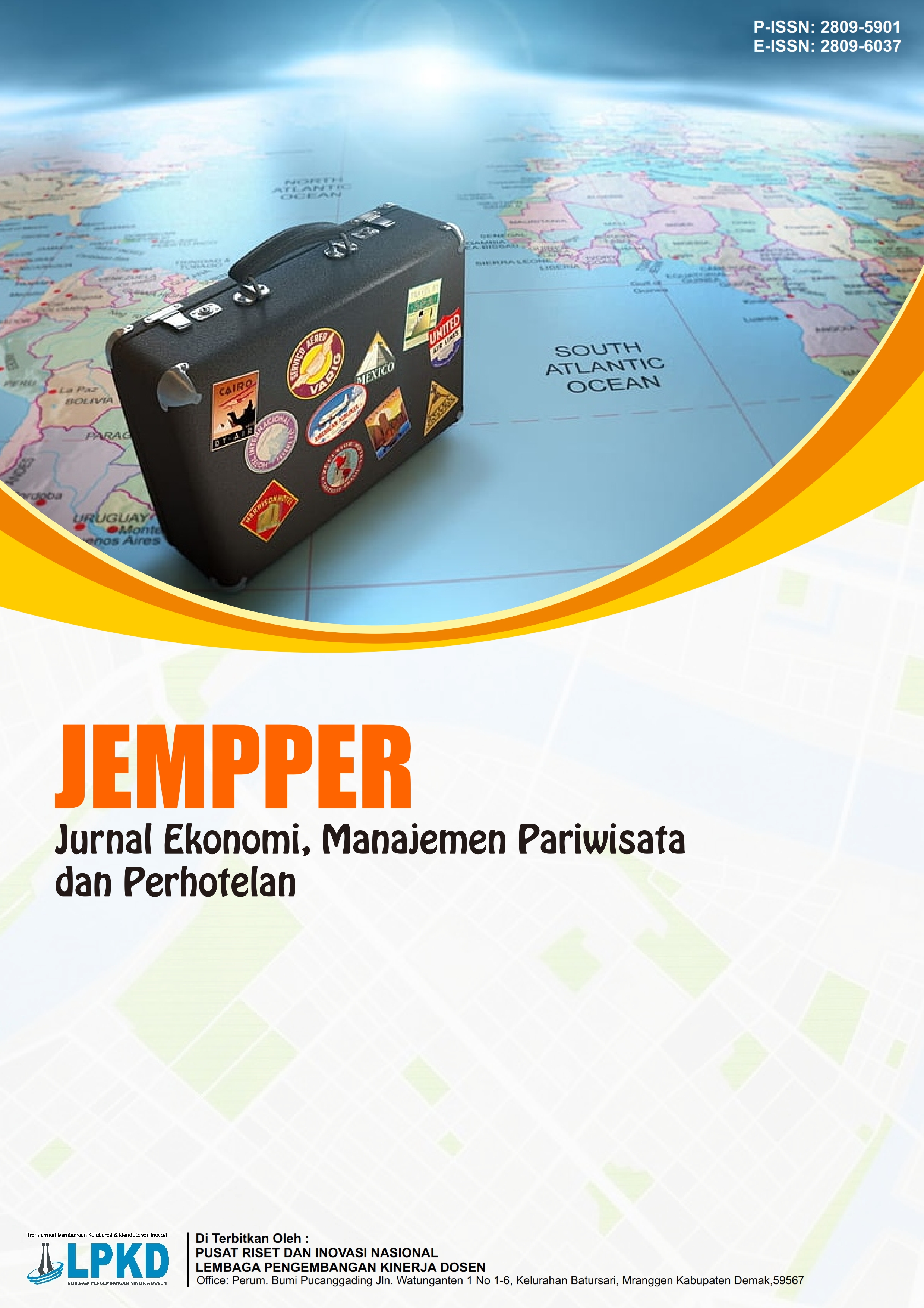 					View Vol. 5 No. 3 (2026):  September: Jurnal Ekonomi, Manajemen Pariwisata dan Perhotelan
				