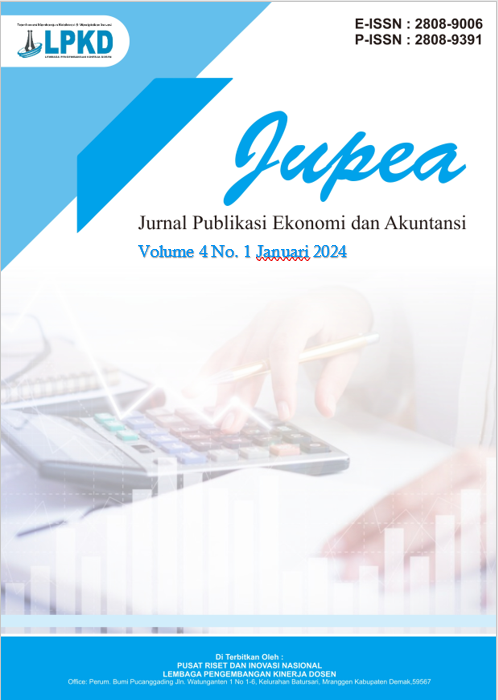					View Vol. 6 No. 1 (2026): Januari: Jurnal Publikasi Ekonomi dan Akuntansi
				