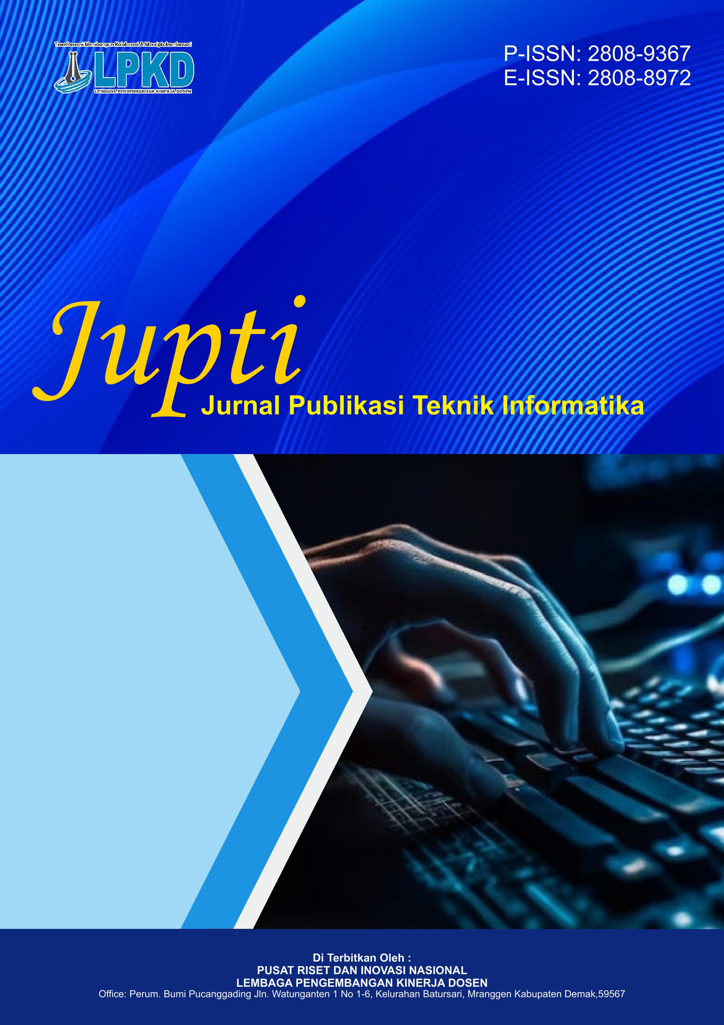 					View Vol. 5 No. 1 (2026): Januari: Jurnal Publikasi Teknik Informatika
				